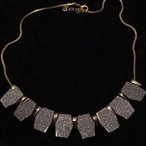 Cool druzy necklace